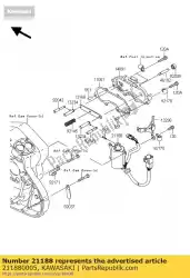 Qui puoi ordinare solenoide da Kawasaki , con numero parte 211880005: