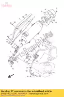 5RU148031000, Yamaha, Sistema di induzione dell'aria assy yamaha yp 400 2007 2008 2009 2010 2011 2013 2014 2015 2016, Nuovo