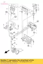 Aqui você pode pedir o braçadeira em Yamaha , com o número da peça 904640700400: