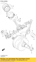 1222840H000E0, Suzuki, cuscinetto, manovella t suzuki  vl vz 1500 2009 2010 2015 2016 2017 2018 2019, Nuovo