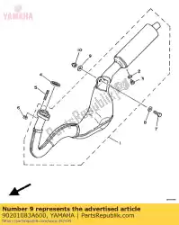 sluitring, plaat (3y6) van Yamaha, met onderdeel nummer 90201083A600, bestel je hier online: