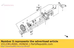 Here you can order the rotor, oil pump inner from Honda, with part number 15123KL4000: