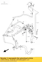 1785135F10, Suzuki, mangueira, radiador i suzuki gsx r750 750 , Novo