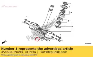 honda 45468KRNA90 przewodnik, fr. przewód hamulcowy - Dół