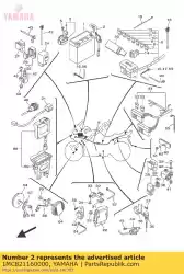 Here you can order the wire, minus lead from Yamaha, with part number 1MC821160000: