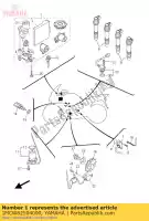 1MCW82504000, Yamaha, interrupteur principal kit d'immobilisation yamaha fjr 1300 2015, Nouveau