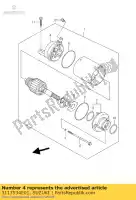 3117534E01, Suzuki, frame assy,comm suzuki gsf bandit su a gsx  fua sua fu s f sa fa u ua gsf650nsnasa gsx650f gsx650fa gsf650sasa 650 , New