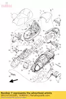 5RU247262000, Yamaha, zawias, siedzisko yamaha yp 400 2007 2008 2009 2010 2011, Nowy