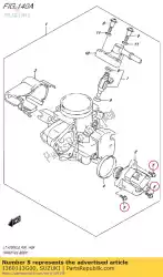 Here you can order the screw from Suzuki, with part number 1360113G00: