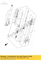 5110329G00, Suzuki, demper assy, ??weer suzuki gsx r600 r600x 600 , Nieuw