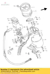 Tutaj możesz zamówić jednostka, watertemp od Suzuki , z numerem części 3449039A10: