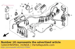 Ici, vous pouvez commander le câble, masse châssis auprès de Honda , avec le numéro de pièce 32603HN5M40: