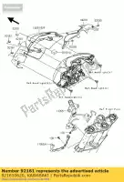 921610620, Kawasaki, serranda er650c9f kawasaki er-6n 650 2009 2010 2011, Nuovo