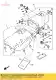 Siège tandem assy Yamaha 3JB247500000