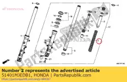 Tutaj możesz zamówić wiosna, ks. Widelec (showa) od Honda , z numerem części 51401MJEDB1: