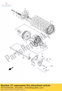 suzuki 031410616A vis - La partie au fond