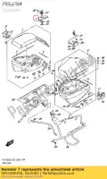 9541806J00, Suzuki, cover,key cylin suzuki vl1500bt intruder vl1500t 1500 , New