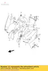 Aquí puede pedir cerradura de encendido de la cubierta lateral de Suzuki , con el número de pieza 4427144G00: