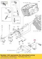 120CA0514, Kawasaki, bolt-socket kawasaki vn custom c classic b special edition tourer vulcan lt d vn900 900 , New