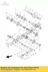 Tutaj możesz zamówić ? O? Ysko (2gv) od Yamaha , z numerem części 933063020900: