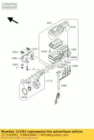 211920001, Kawasaki, magnet,speed sensor kawasaki d tracker 125 , New