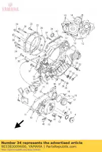 yamaha 903383009600 wtyczka (3l3) - Dół