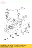 28P243800000, Yamaha, conjunto de junta de tubería yamaha  yfm yxc yxe yxm 550 700 850 1000 2009 2010 2011 2012 2013 2014 2015 2016 2017 2018 2019 2020 2021, Nuevo