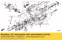 91050HN7003, Honda, bearing, radial ball, 699zz honda  trx 400 420 500 520 2004 2005 2006 2007 2010 2011 2012 2013 2017 2018 2019 2020, New