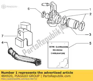 Piaggio Group 484920 ga?nik - Dół