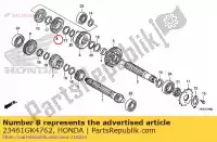 23461GK4762, Honda, gear, countershaft third honda trx90x trx90 sportrax 90 , New