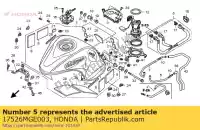 17526MGE003, Honda, comp. de tuyau, alimentation en carburant honda vfr 1200 2010 2011 2012 2013, Nouveau