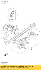 Suzuki 0940248208 serrer - La partie au fond