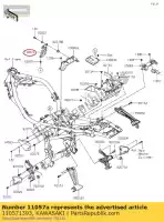 110571393, Kawasaki, 01 beugel, regelaar: kawasaki  900 2018 2019 2020 2021, Nieuw