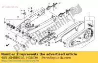 40510MBB010, Honda, etui, ?a?cuch nap?dowy honda cbf vtr 250 500 600 1000 1997 1998 1999 2000 2001 2002 2003 2004 2005 2006 2007 2008 2009 2010 2011 2012, Nowy