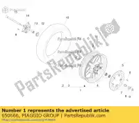 650666, Piaggio Group, roda dianteira completa com rolamentos piaggio x x evo x8 zapm36401 zapm36601 125 150 180 200 250 300 400 500 2000 2002 2004 2005 2006 2007 2008 2009 2016, Novo