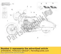 2H000690, Piaggio Group, oznaczenie rh ?aquila? moto-guzzi audace audace 1400 carbon abs zgulc000 zgulc001 zgulca00 zgulcu00 zgulcu01 zgulcua0 1400 2015 2016 2017 2018 2019 2020 2021, Nowy