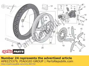 Piaggio Group AP8225379 rondella - Il fondo