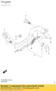 Suzuki 0920006062 pin - Bottom side