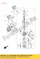 Aqui você pode pedir o tubo em Yamaha , com o número da peça 4L0141970000: