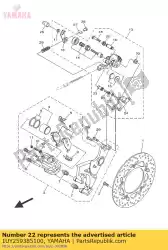 Here you can order the bolt(7ly) from Yamaha, with part number 1UY259385100: