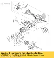 AP8520071, Piaggio Group, Intermediate gear aprilia derbi  mulhacen pegaso pegaso strada trail 650 659 660 2005 2006 2007 2008 2009, New