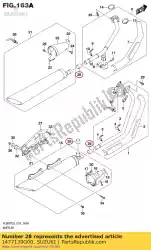 connector, moffel van Suzuki, met onderdeel nummer 1477139G00, bestel je hier online: