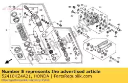 Ici, vous pouvez commander le aucune description disponible pour le moment auprès de Honda , avec le numéro de pièce 52410KZ4A21: