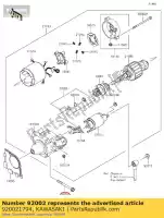 920021794, Kawasaki, tornillo, 8x83 zx750-f1 kawasaki  gpx zxr 400 750 1987 1988 1989 1990 2017 2018 2019 2020 2021, Nuevo