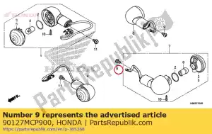Honda 90127MCP900 parafuso, spl.6mm - Lado inferior