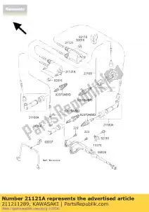 kawasaki 211211289 encendido de bobina, fr vn1500-g2 - Lado inferior