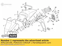 Qui puoi ordinare copertura dell'ammortizzatore da Piaggio Group , con numero parte AP8226168: