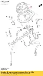 Here you can order the cushion,meter from Suzuki, with part number 3428824B80: