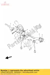 yamaha 1P68259E0200 interruttore assy - Il fondo