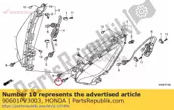 Qui puoi ordinare clip, pus del condotto di aspirazione dell'aria da Honda , con numero parte 90601PV3003: